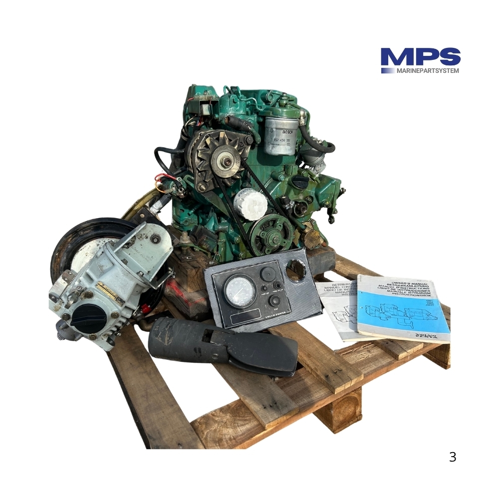 Volvo Penta 2002 Diesel Marine Engine with Dashboard & Saildrive