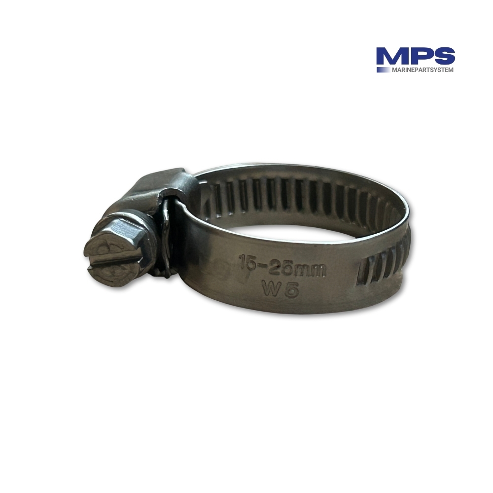 Stainless Steel Hose Clamp 15-25 mm