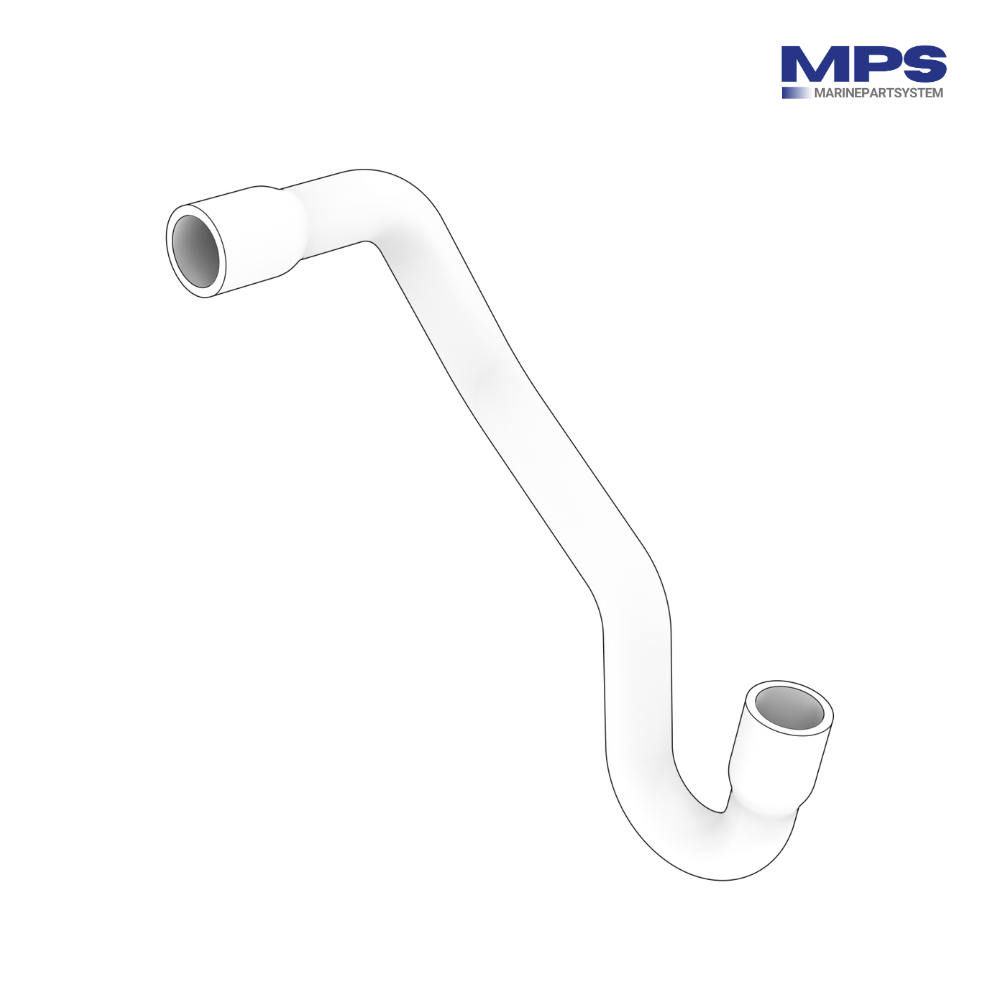 Volvo Penta Heat Exchanger to Water Pump Hose D1-30 - 3595421