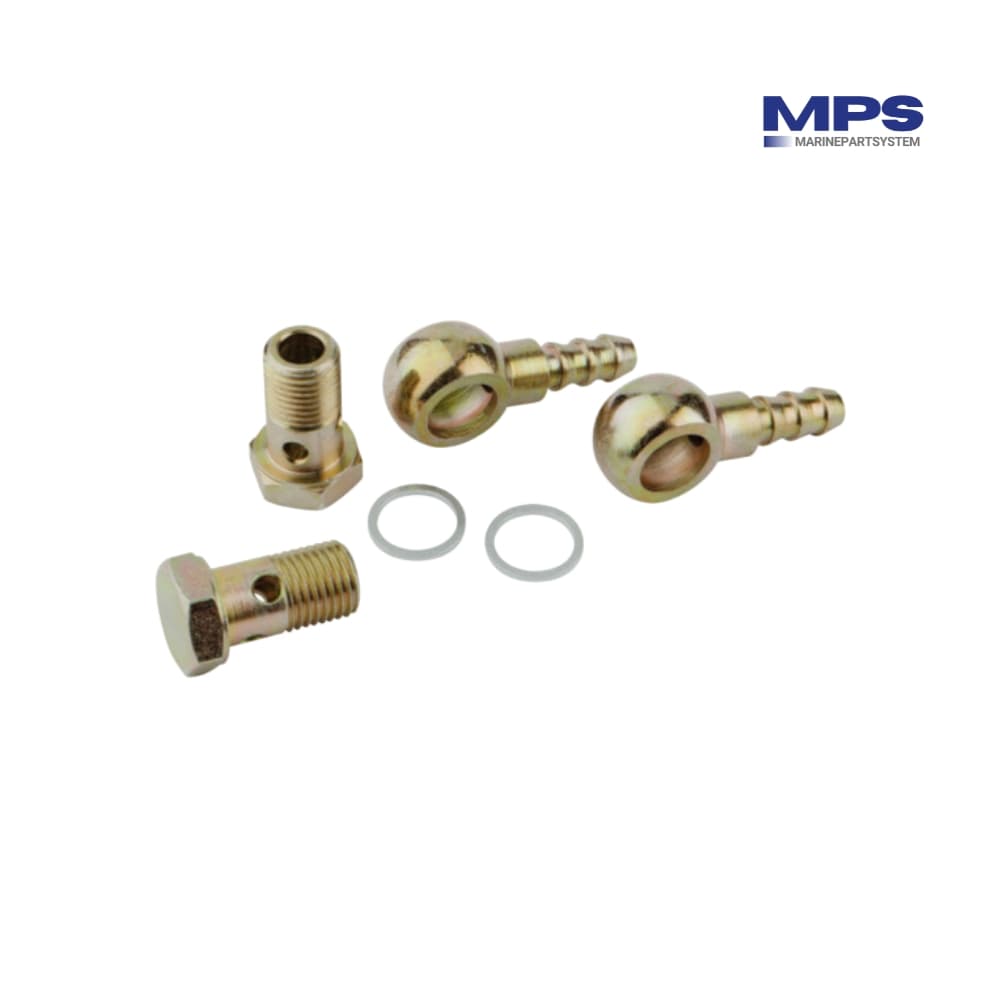 Banjo kit and connector kit for 10 mm fuel hoses