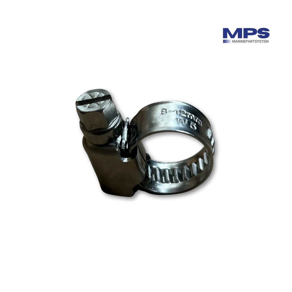 Stainless Steel Hose Clamp 8–12 mm