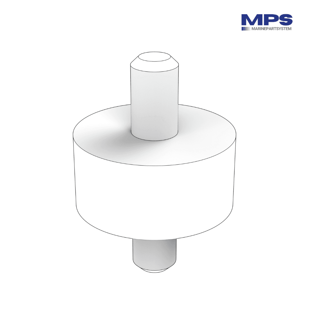 Volvo Penta Rubber Damper - 1348141