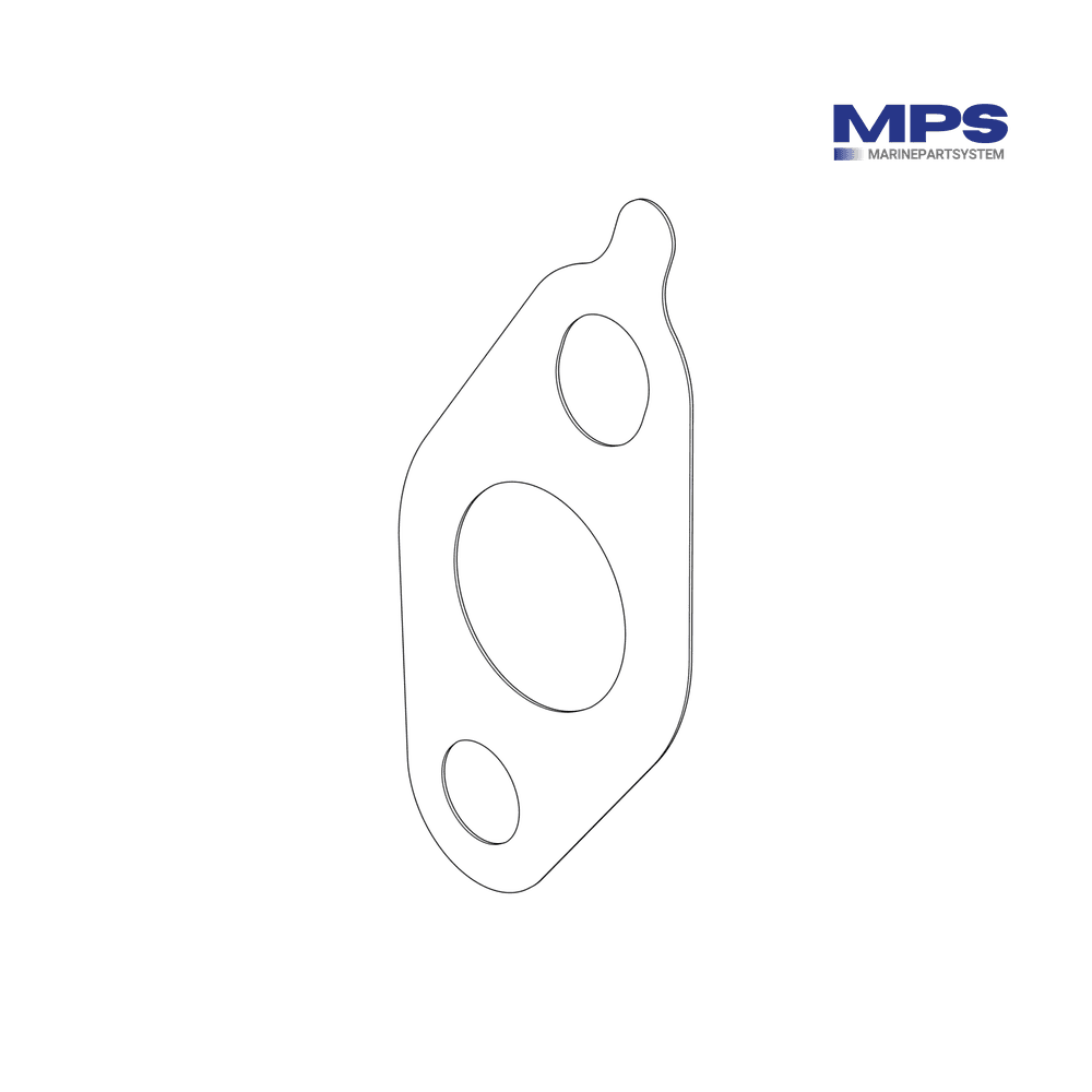 Volvo Penta Turbo Oil Pipe Gasket - 22206133