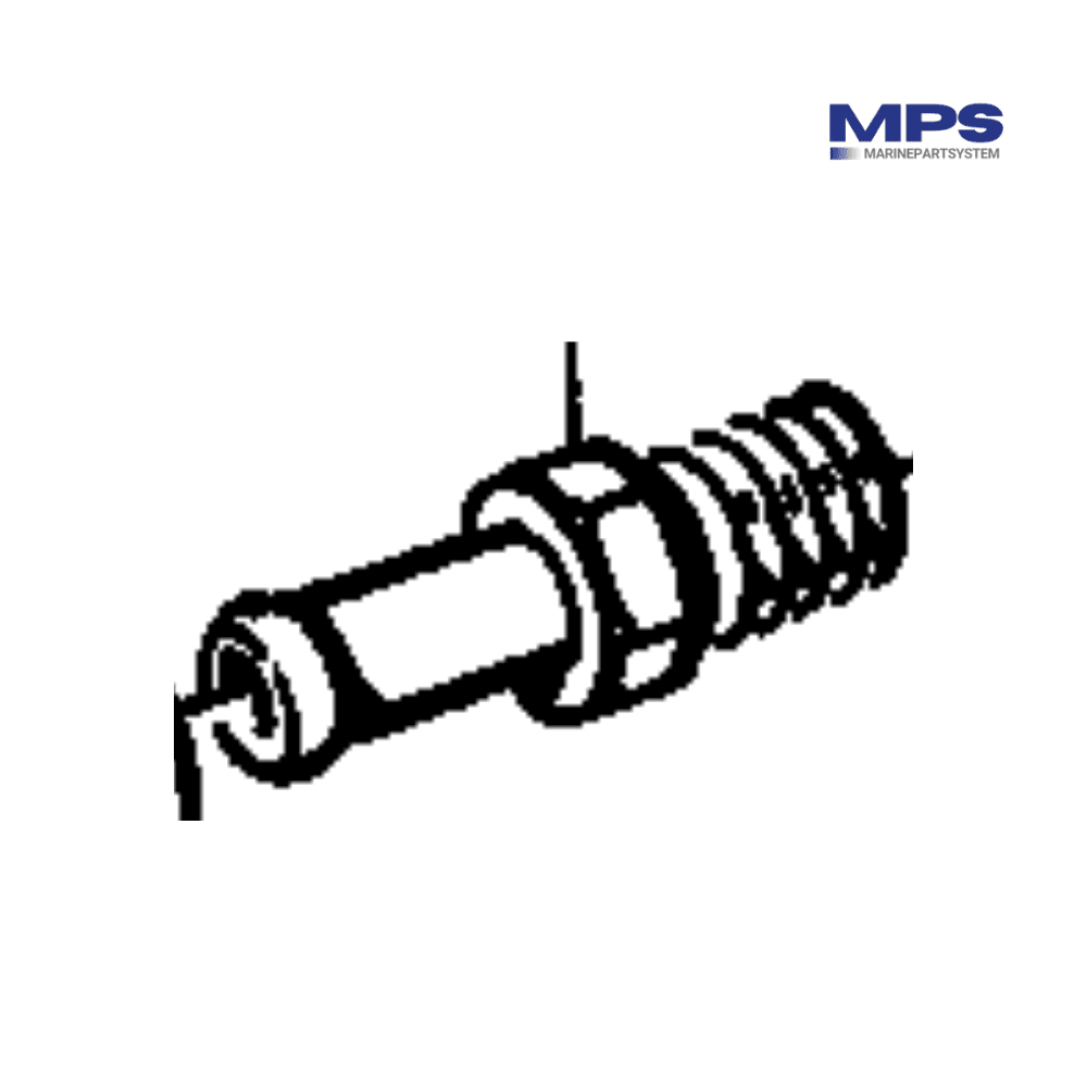 Volvo Penta Expansion Tank Hose Coupling - 860558