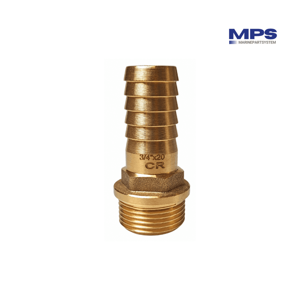 CR Brass Hose Tail 3/4" Male Thread x 20 mm - GS30837