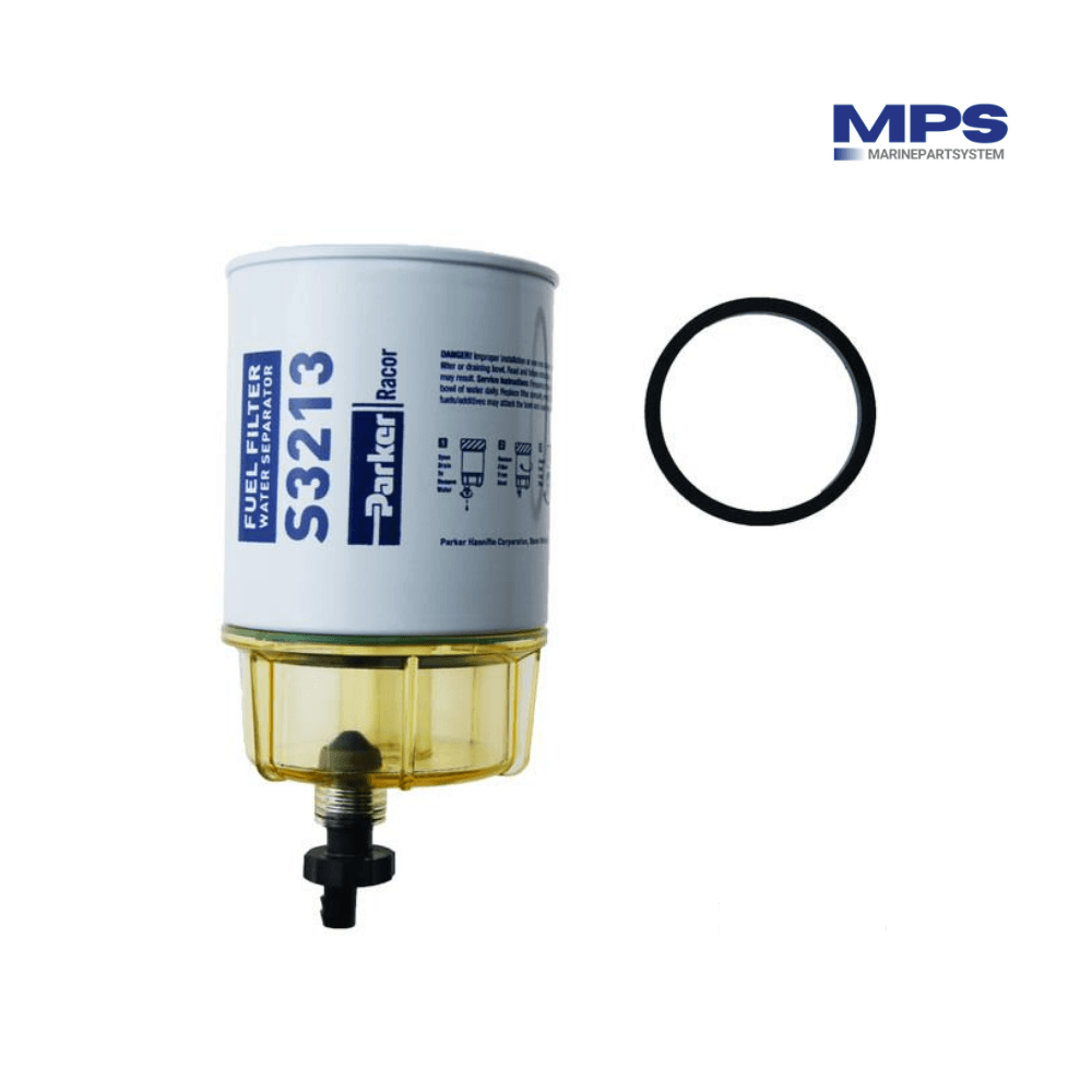 Racor B32013 Fuel Filter with Clear Bowl - RACB32013